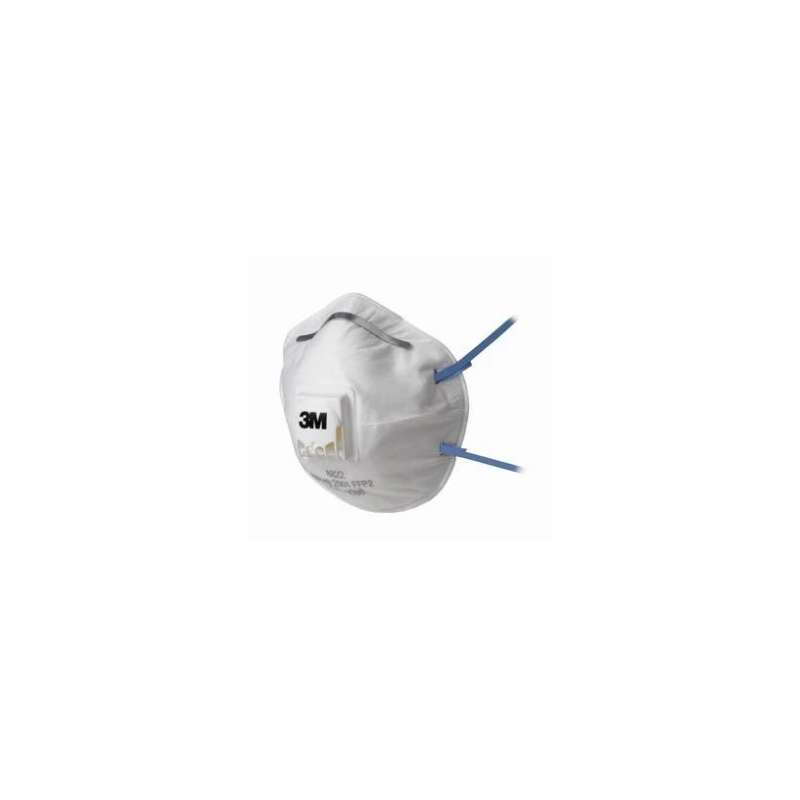 RESPIRATORE 3M 8822 X POLVERI TOSSICHE E FUMI PR90