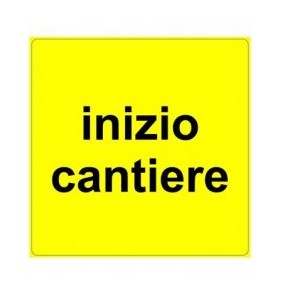 SEGNALI TEMP FIG 455 INIZIO CANTIERE 