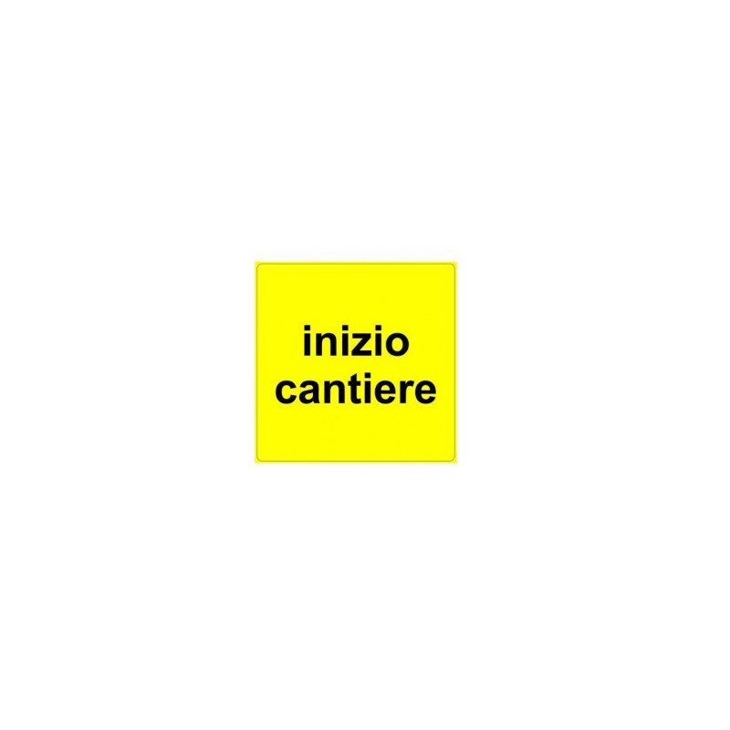 SEGNALI TEMP FIG 455 INIZIO CANTIERE 