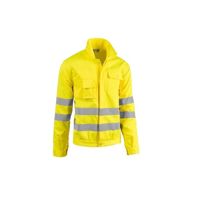 GIUBBINO ALTA VISIBILITA' GIALLO