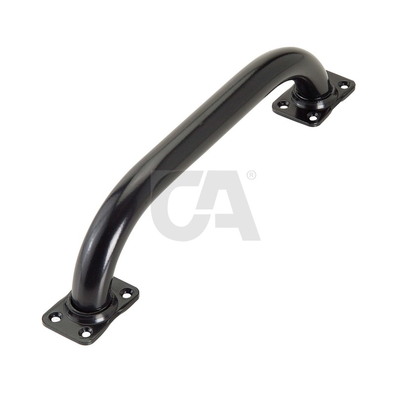 MANIGLIONE TUBOLARE DIRITTO MM.280 VERNICIATO NERO