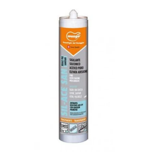 SILICONE ACETICO PRO BIANCO RAL 9010 ANTIMUFFA 280
