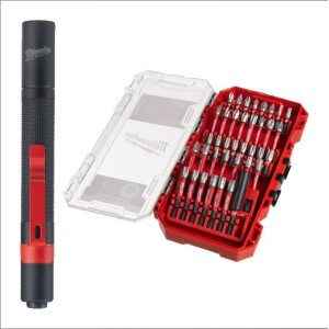 SET INSERTI 39 PZ  TORCIA LED