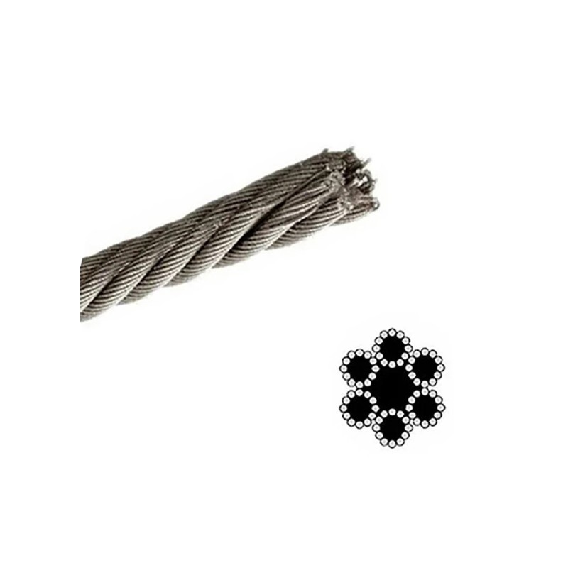 FUNI ACCIAIO ZINC.72 FILI