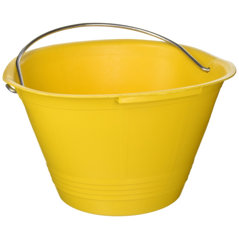 SECCHIE P MURATORE MEC GIALLI        PLASTIC