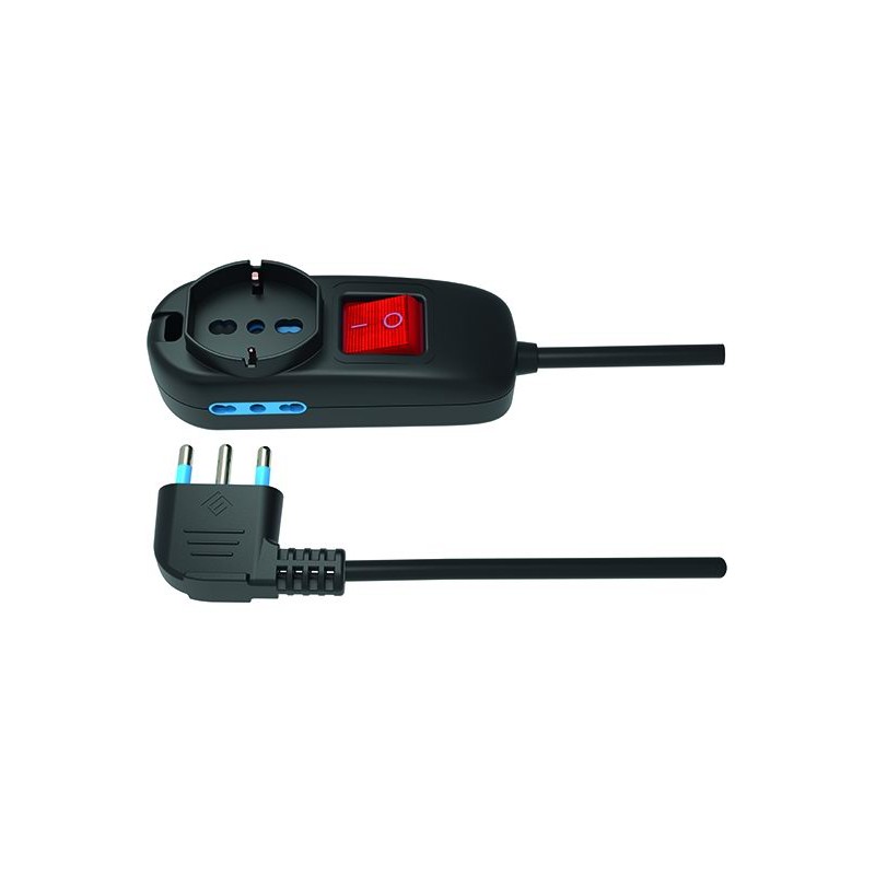 MULTIPRESE 3 PRESE VIGOR STOP NERO 16A