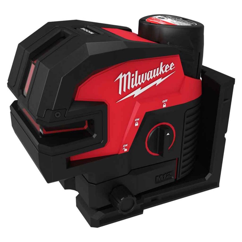 Laser lineare Verde M12™ a 2 linee con 2 punti pio