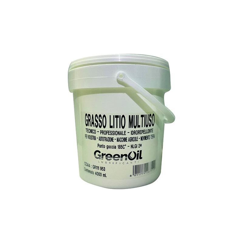GRASSO LUBRIFICANTE FILANTE AL LITIO 4000 ML