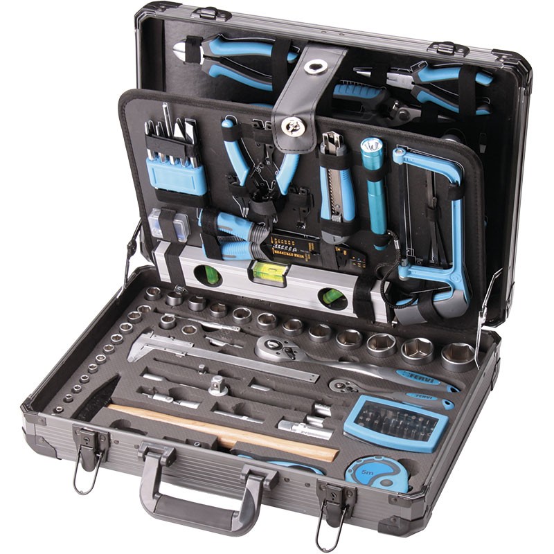 VALIGIA TROLLEY CON UTENSILI E ACCESSORI ART.0105T