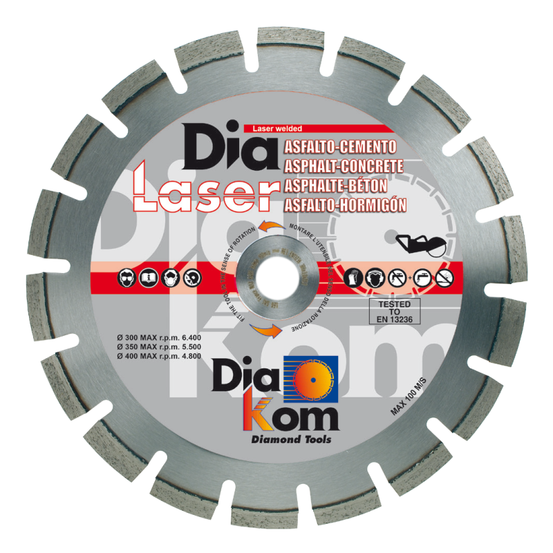 DIAKOM DIALASER X CEMENTO CLS Ø 450mm Art. 45132