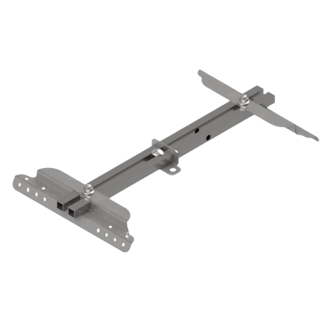 Piastra Octopus con 2 coppie di angolari – H.40mm 