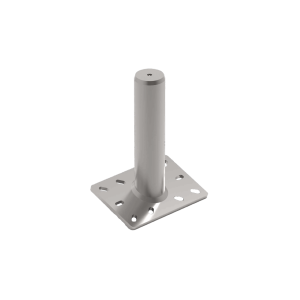 Palo Fox H 500 zincato – base inclinata.