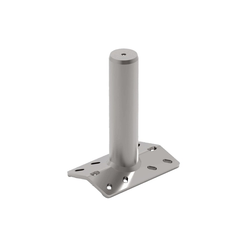 Palo Fox H 500 zincato – doppia inclinazione.